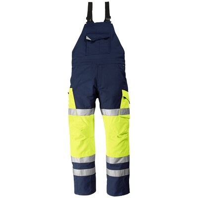 bleu marine / jaune fluo