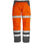 rouge-orangé fluo / anthracite