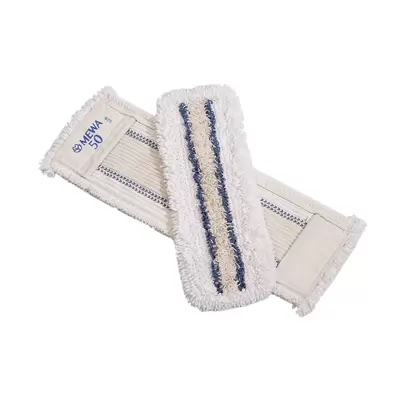 weiss / blauer Streifen