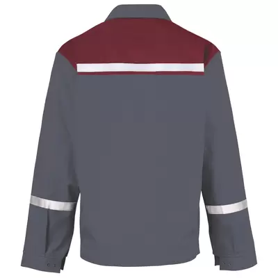 asfaltgrijs / braamrood