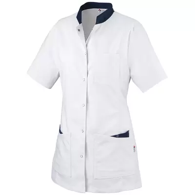 blanc / marine foncé