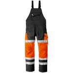 anthrazit / fluoreszierendes orange-Rot