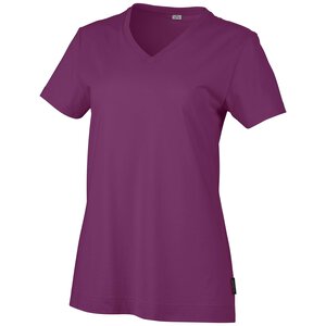 T-shirt donna manica corta scollo a V