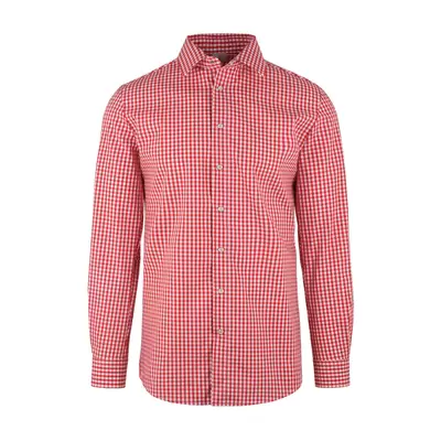 carreaux rouge coquelicot
