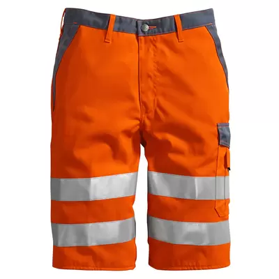 fluores. oranžovočervená / asfaltově šedá