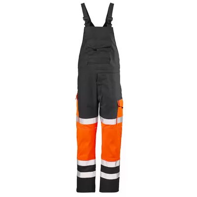 anthracite / rouge orangé fluo
