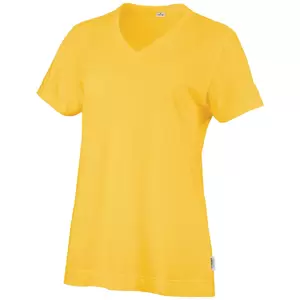 Damen-T-Shirts V-Ausschnitt kurzarm