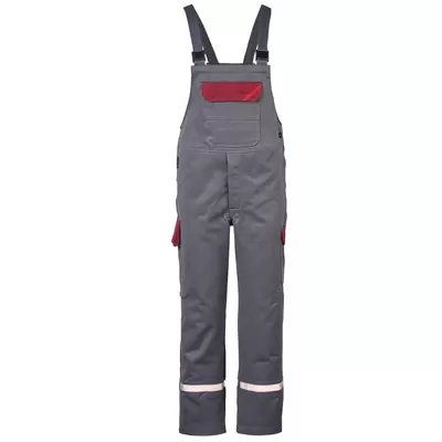 gris asphalte / rouge mûre