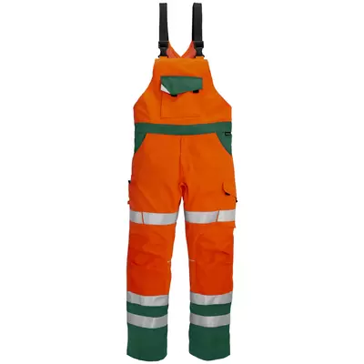 fluoreszierendes orange-rot / efeugruen