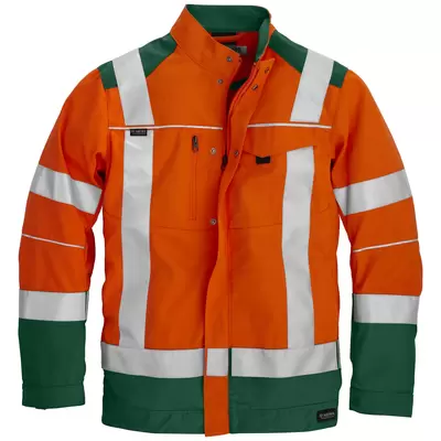 pom.-czerw. fluor. / zielony bluszczowy