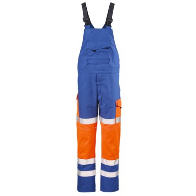 meerblau / fluoreszierendes orange-rot